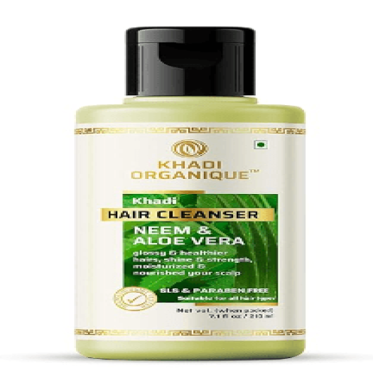 Khadi Organique Neem & Aloe Vera Hair Cleanser